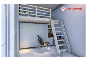 Bpk. Simanungkalit Design dan Penawaran Interior bedroom ruang belajar
