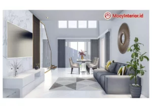Design dan Pembuatan interior rumah ruang keluarga