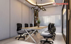 Kementrian-Agama-Detail-Design interior ruang rapat staff