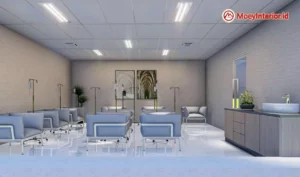 Klinik Pandawa Design Interior ruang tunggu pasien