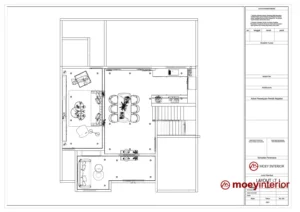 penawaran harga Desain Interior Rumah Bu Dewi Denah