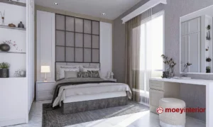 penawaran harga Desain Interior Rumah Bu Dewi bedroom