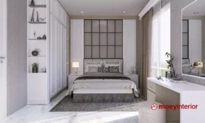 penawaran harga Desain Interior Rumah Bu Dewi bedroom master