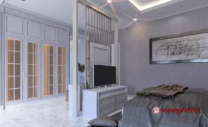 penawaran harga Desain Interior Rumah Bu Dewi raung TV