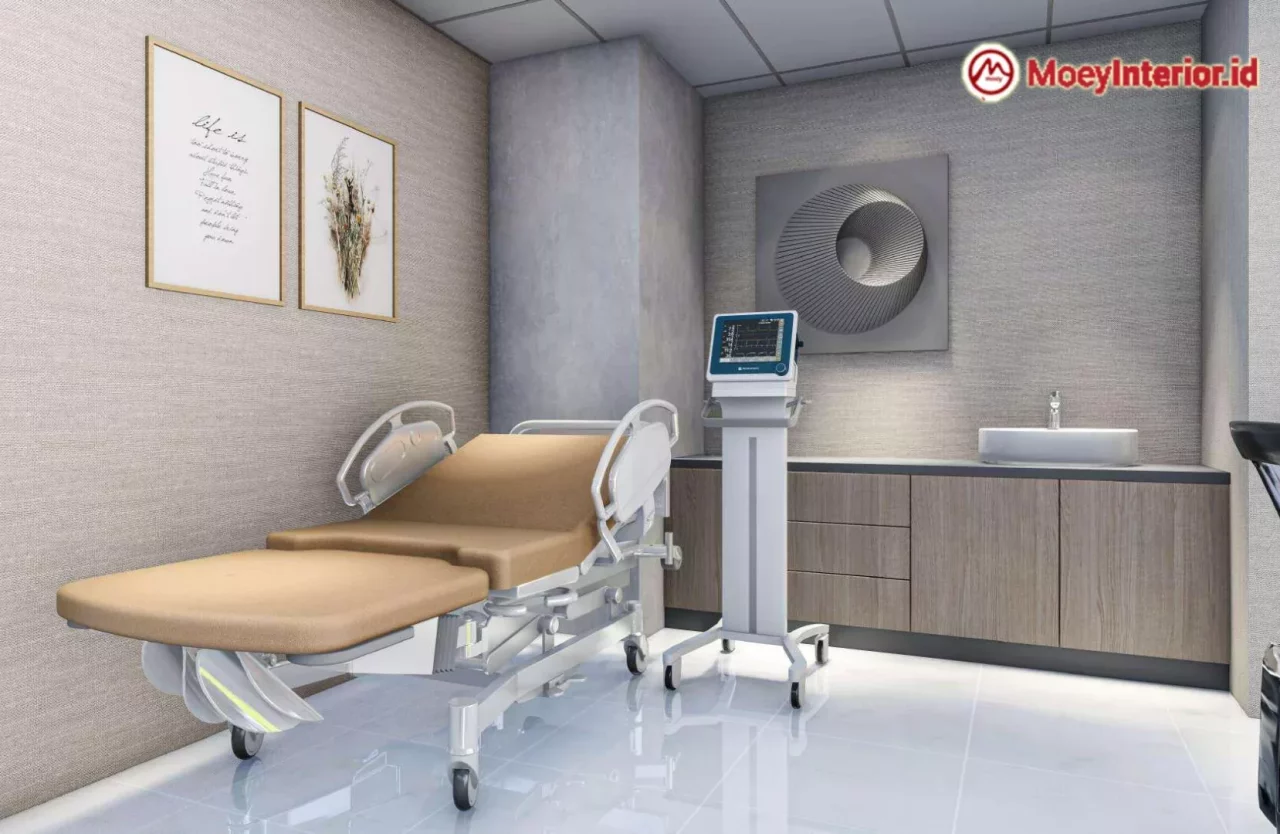Klinik Pandawa Design Interior ruang kamar pasien